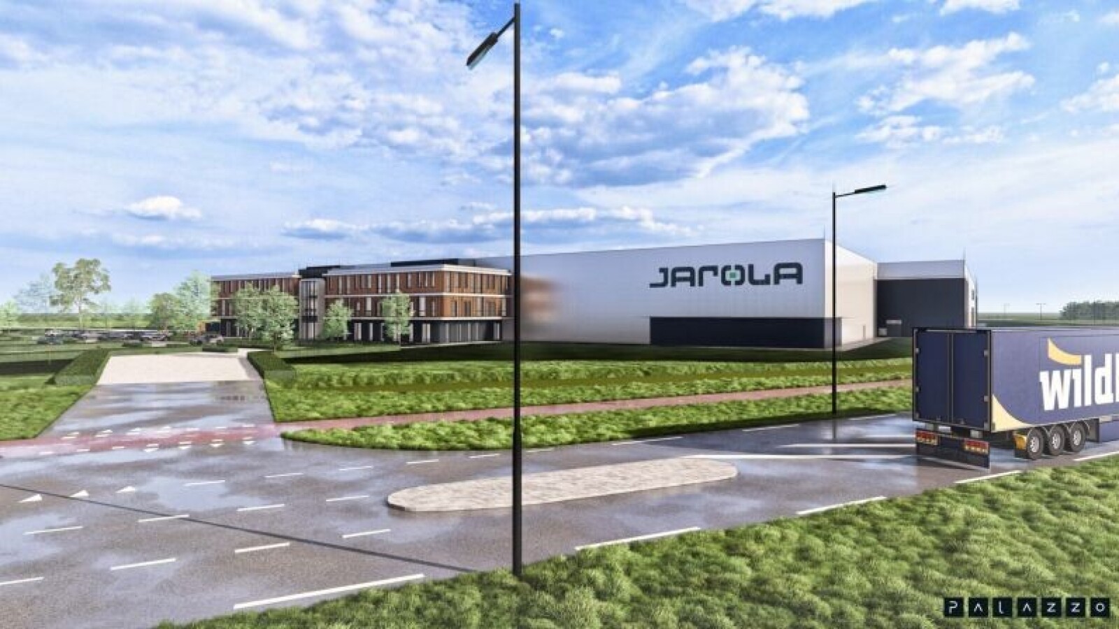 Nieuwbouw duurzaam hoofdkantoor Jarola in Coevorden