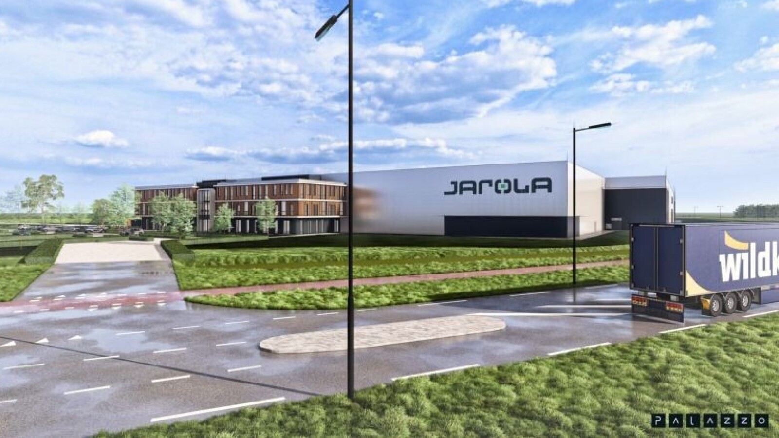 Nieuwbouw duurzaam hoofdkantoor Jarola in Coevorden