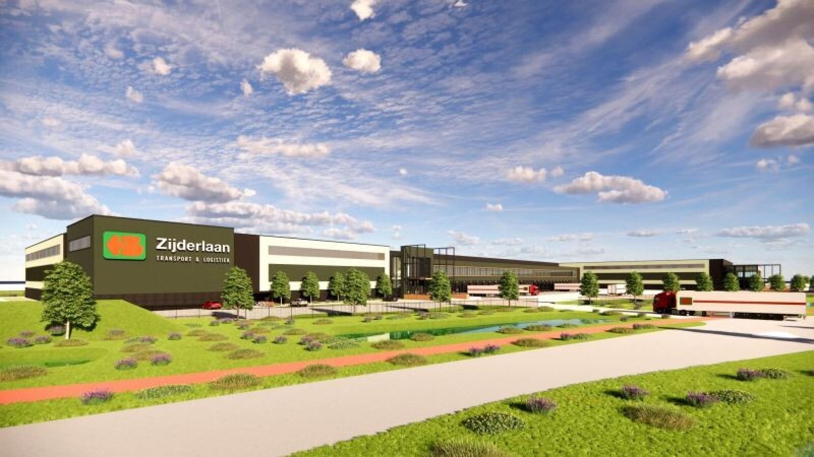 Nieuwbouw duurzaam distributiecentrum in Dinteloord
